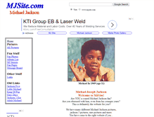 Tablet Screenshot of mjsite.com